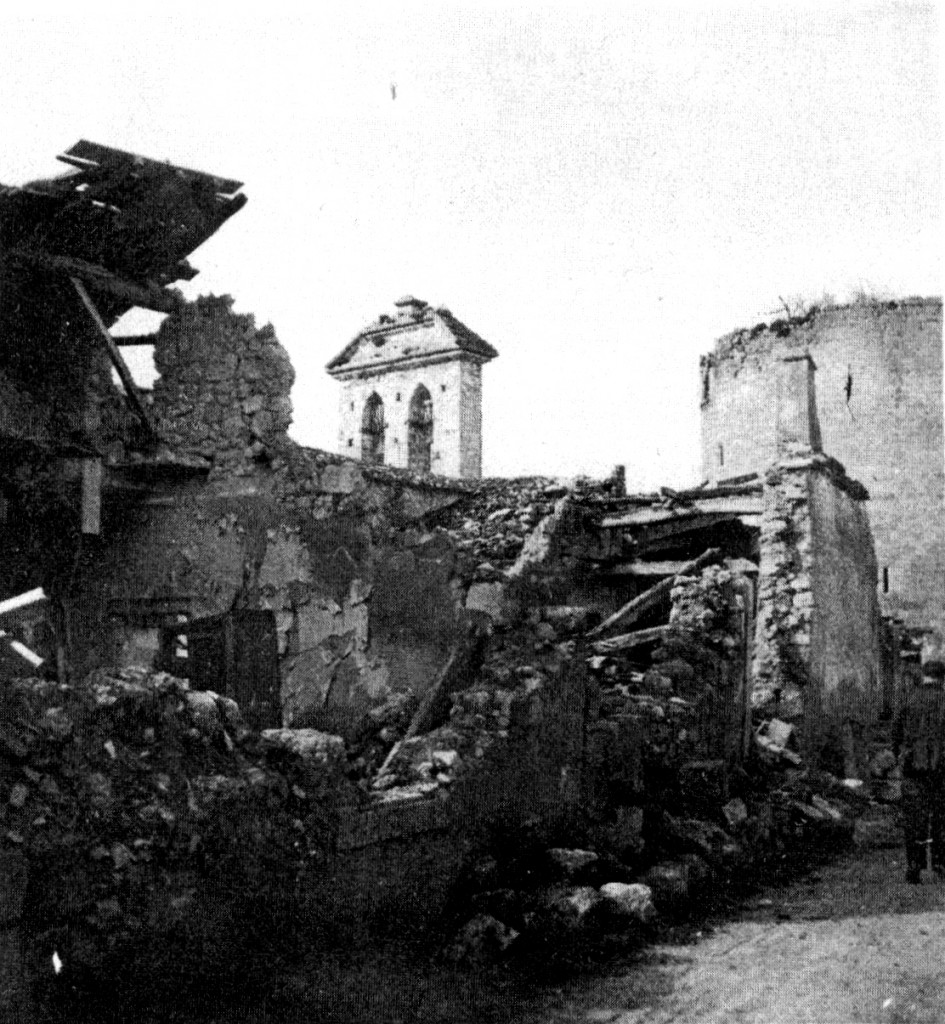 Maison du maire Larribeau en ruine