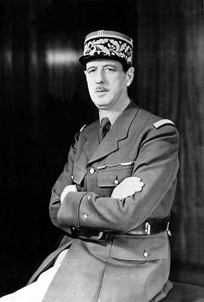 Portrait de de Gaulle à Londres
